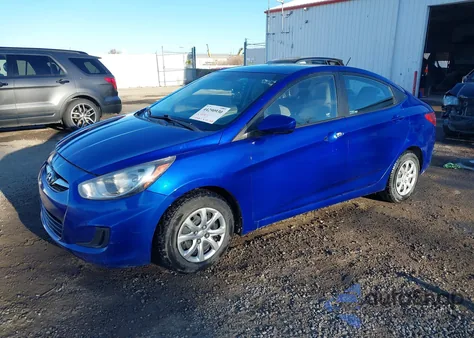 2013 Hyundai Accent Gls из США, поврежденный, VIN KMHCT4AE9DU464405
